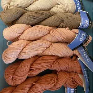 6 Skeins Berroco Maya yarn NWT